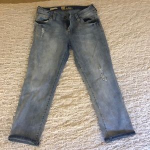 KUT ankle light blue jeans